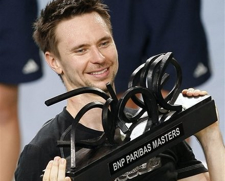 Robin Soderling, Gael Monfils, Robin Soderling Wins First Masters Title At Paris