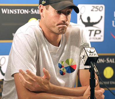 John Isner Withdraws From Winston-Salem Quarterfinals